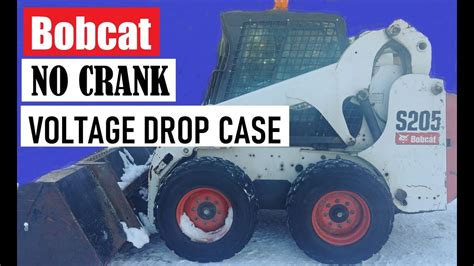 skid steer not starting|skid steer crank not starting.